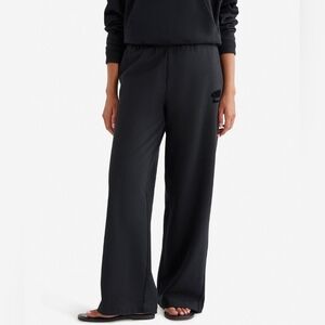 ROOTS Women's Dark Grey XL Relaxed Wide Leg Sweatpants EUC